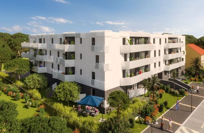 APPARTEMENT TYPE 2 DANS RÉSIDENCE NEUVE STANDING AU BARCARES - BALCON ET PLACE DE PARKING PRIVATIVE — photo 5