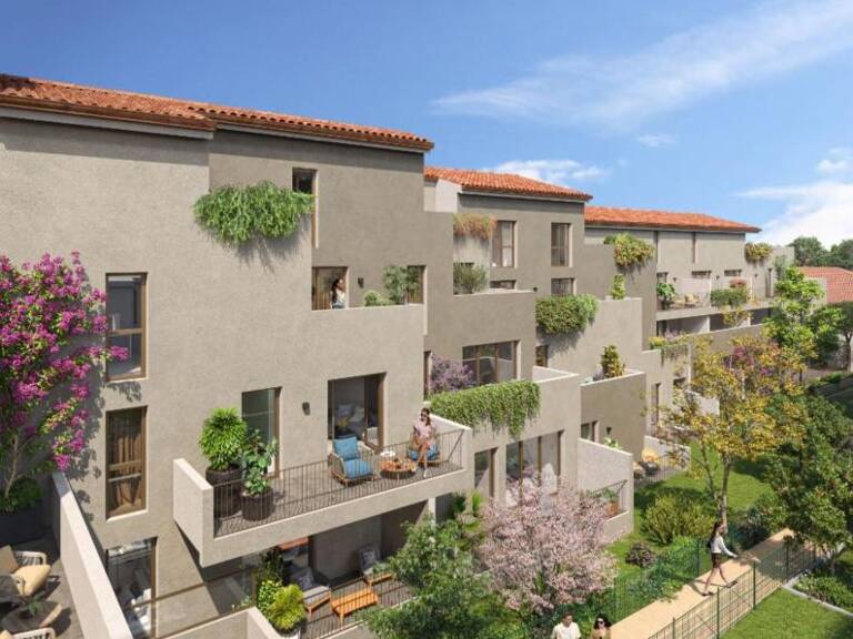 APPARTEMENT TYPE 2 NEUF EN VEFA AVEC TERRASSE EXPOSÉE OUEST ET PARKING PRIVATIF EN SOUS-SOL DANS RÉSIDENCE INTIMISTE À AGDE - TVA RÉDUITE À 5,5% SOUS CONDITIONS D'ÉLIGIBILITÉ - PRIX RÉDUIT À  199 600€ !! — photo 1