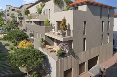 APPARTEMENT TYPE 3 NEUF - DERNIER ÉTAGE - EN VEFA AVEC TERRASSE EXPOSÉE OUEST ET DOUBLE PARKING PRIVATIF EN SOUS-SOL DANS RÉSIDENCE INTIMISTE À AGDE - TVA RÉDUITE À 5,5% SOUS CONDITIONS D'ÉLIGIBILITÉ - PRIX RÉDUIT À  246 600€ !! — photo du bien