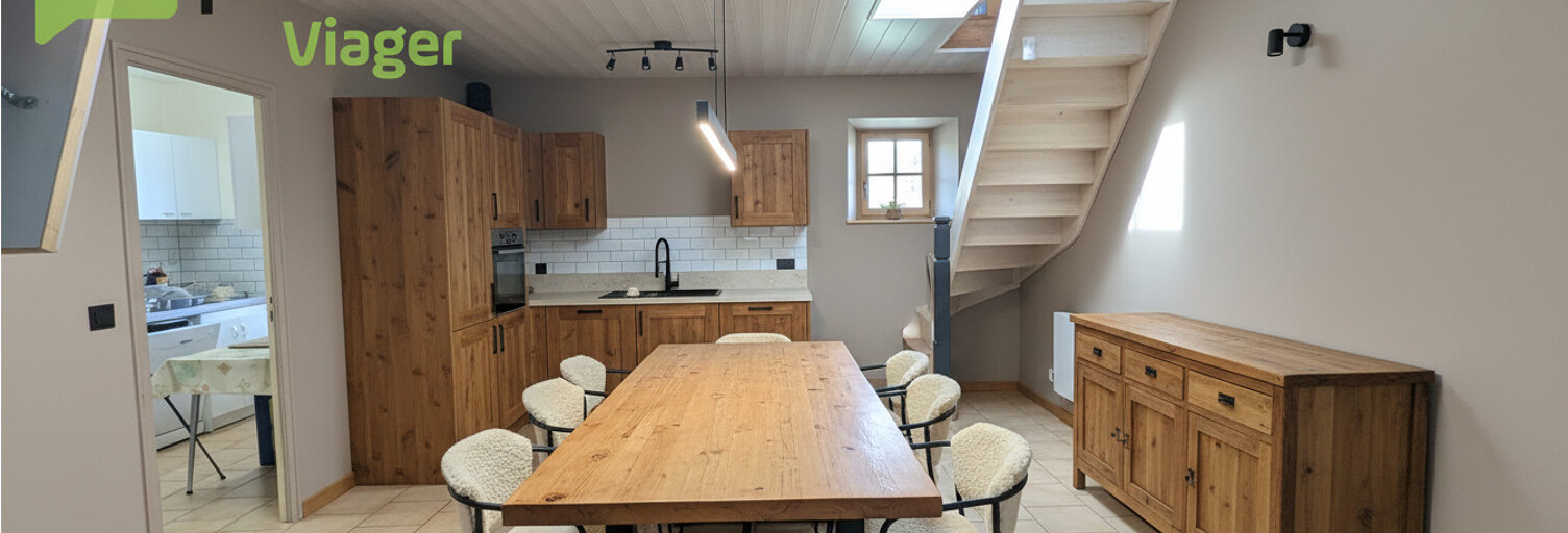 Maison 111 m² en viager La Celle-Saint-Avant (37160)