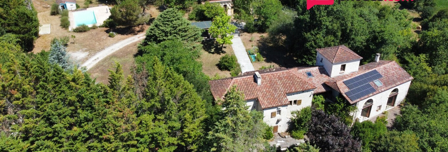 Maison 18 Pièces 420 m² à vendre à Montcuq-en-Quercy-Blanc (46800)