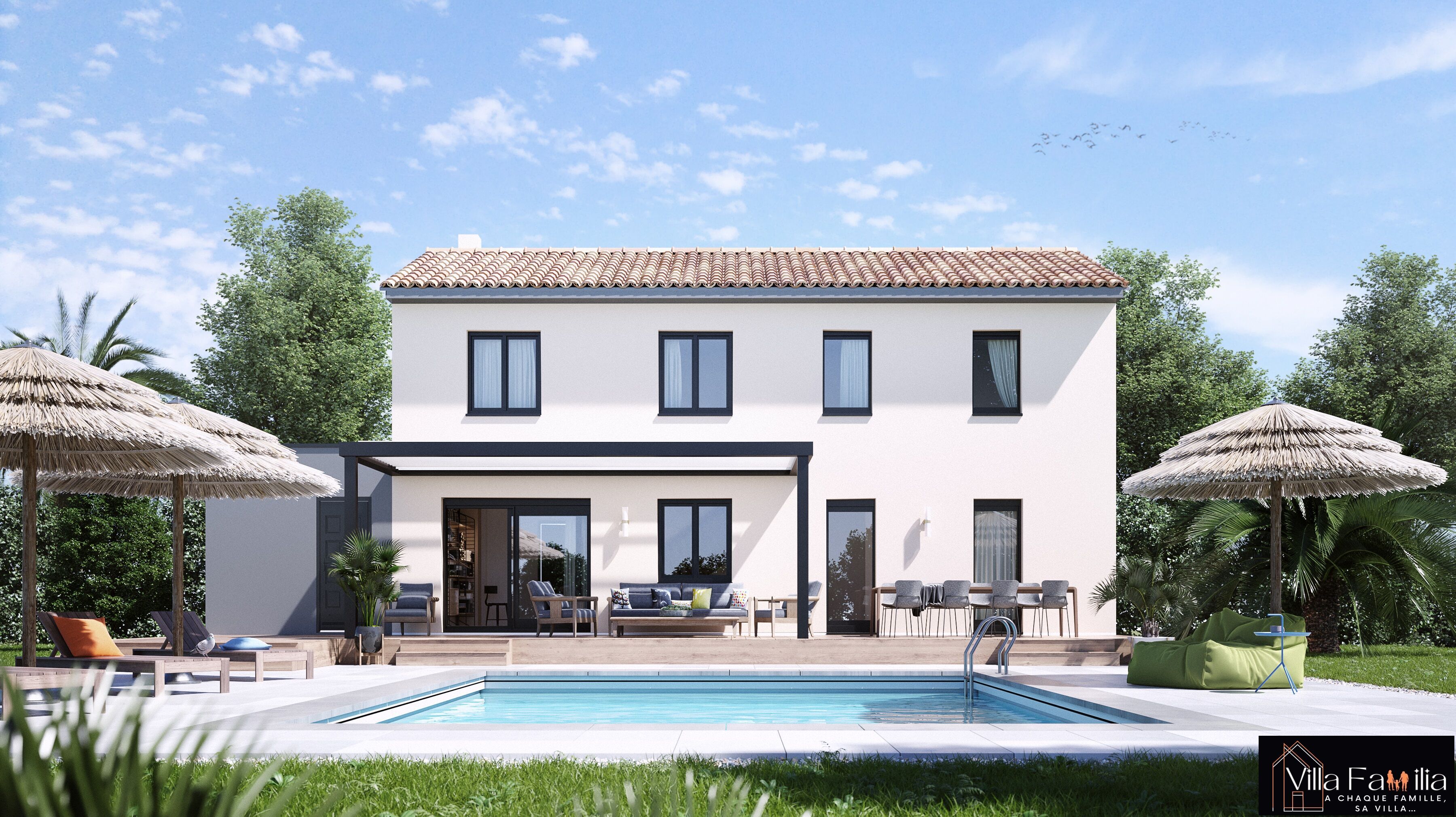 Villa Neuve plain pied à Construire