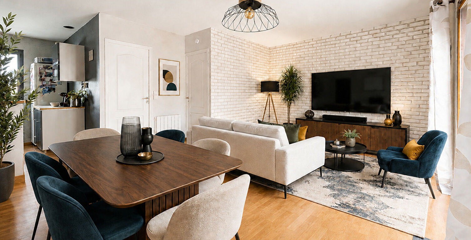 Duplex 3 pièces - 65 m² à Émerainville - PAS DE CHARGE DE COPROPRIÉTÉ — photo 1