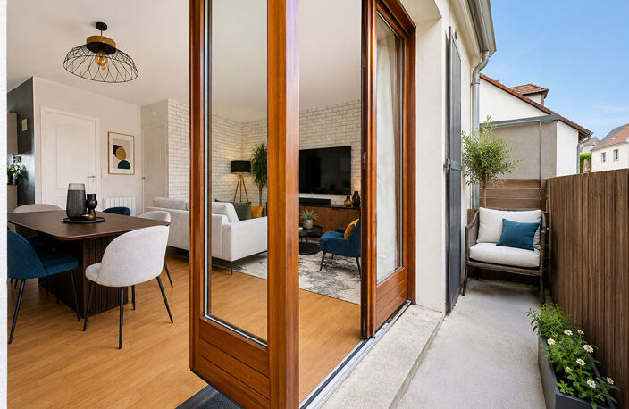 Duplex 3 pièces - 65 m² à Émerainville - PAS DE CHARGE DE COPROPRIÉTÉ — photo 2