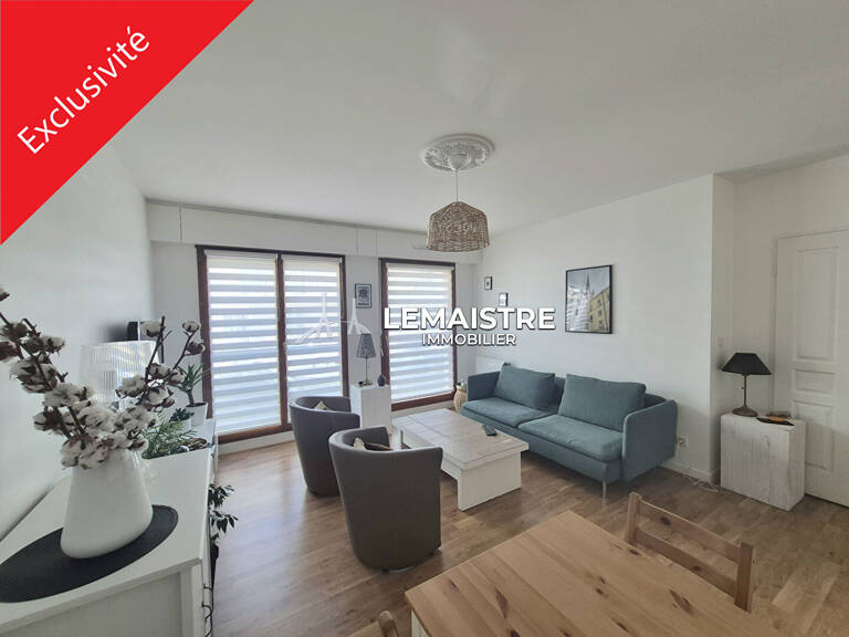 Appartement à vendre - Le Havre Hyper Centre - 51 m² - 1 chambre - Ascenseur - Résidence de standing — photo 1