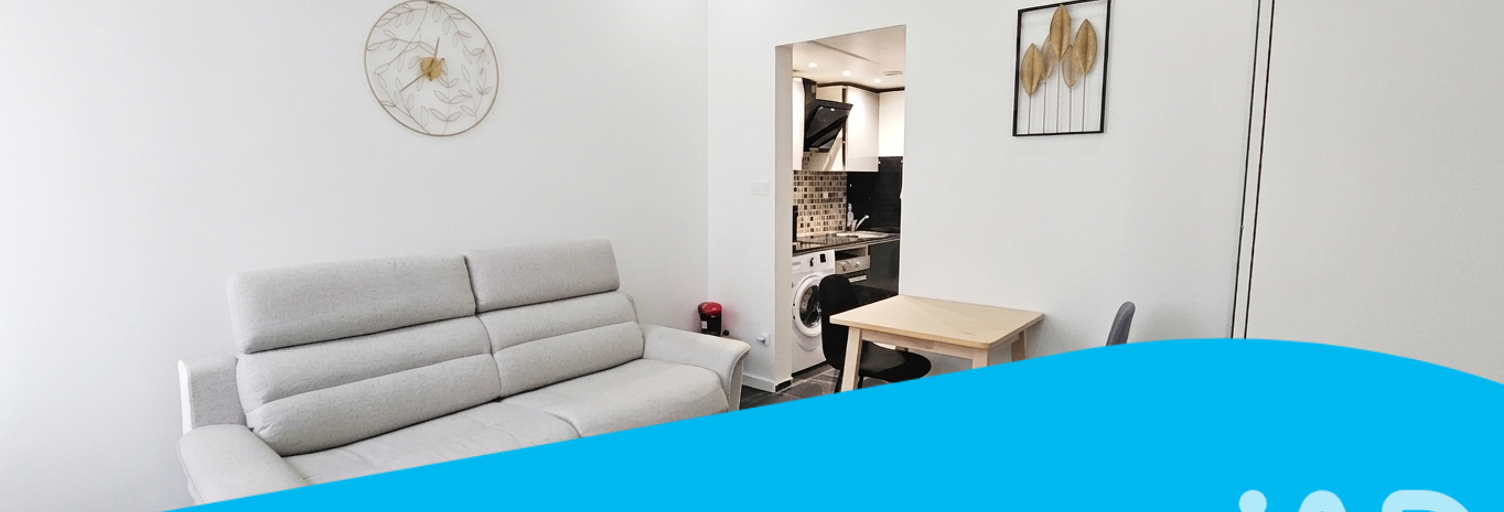 Appartement 1 Pièce 19 m² à vendre à Clichy (92110)