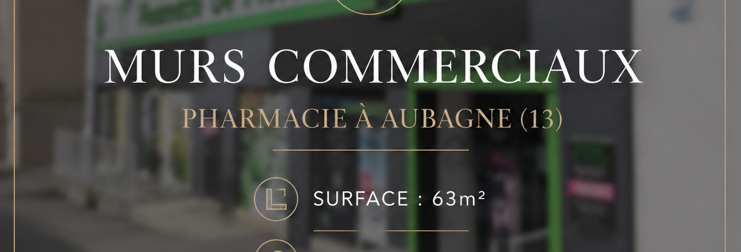 Commerce  63 m² à vendre à Aubagne (13400)