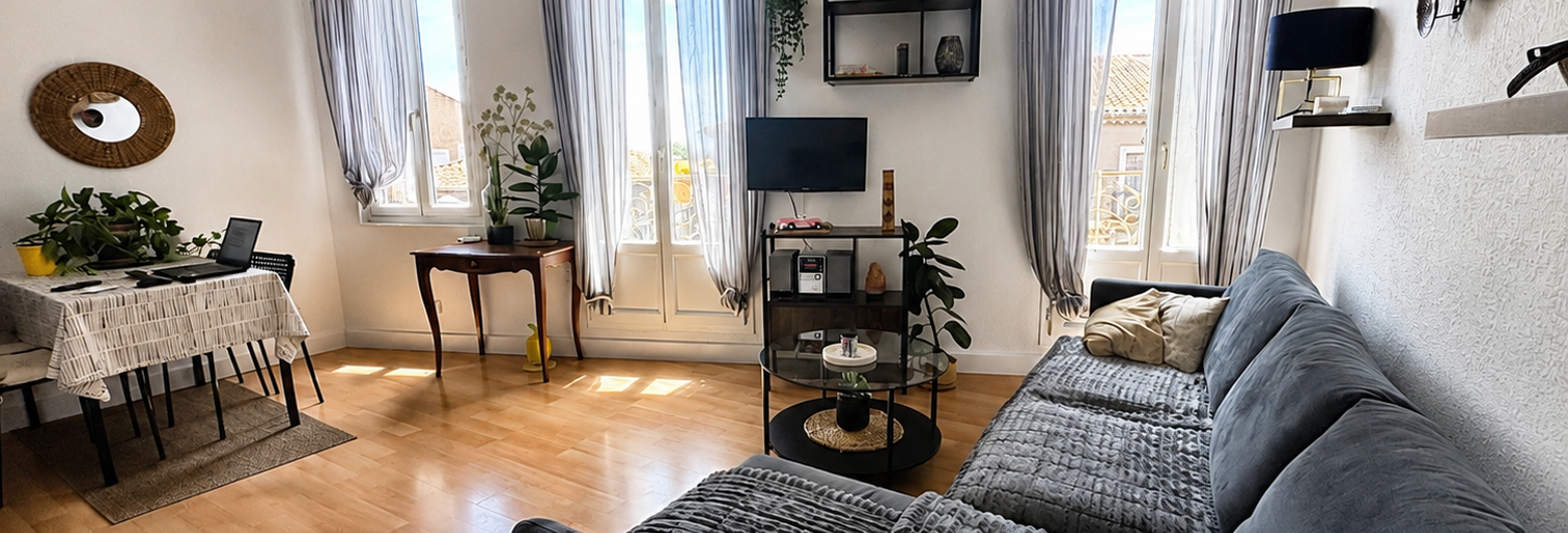 Appartement 2 Pièces 47 m² à vendre à Mèze (34140)