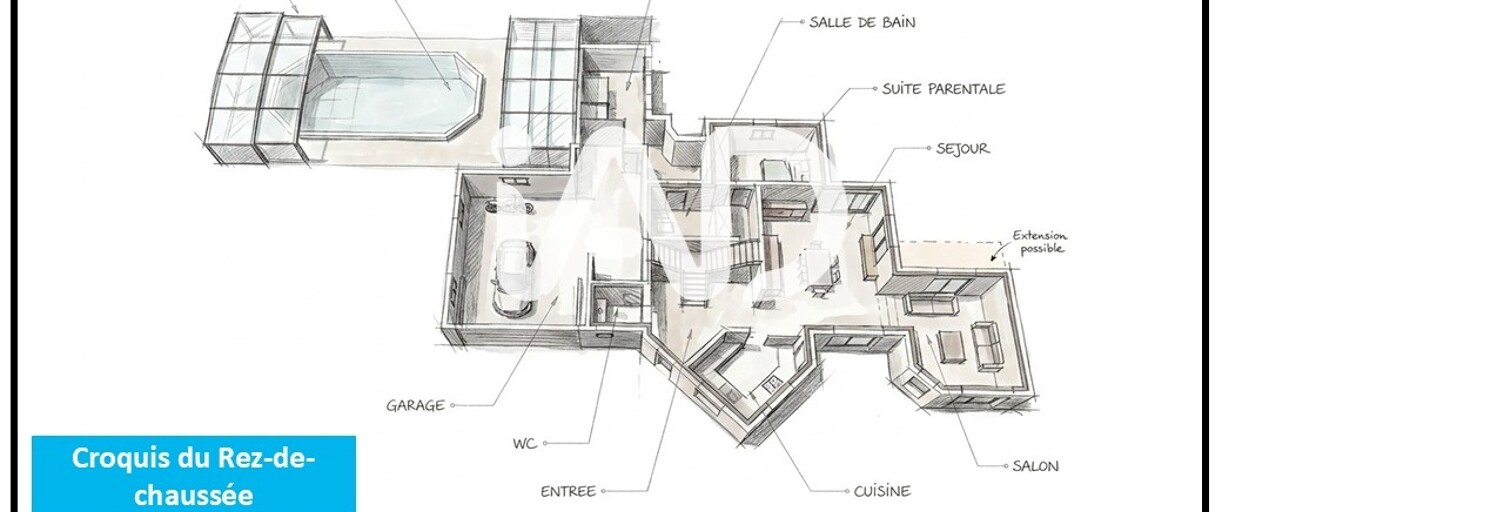 Maison 8 Pièces 195 m² à vendre à La Haie-Traversaine (53300)