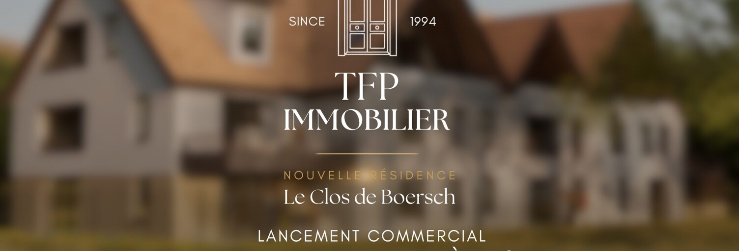 Appartement neuf T2, T3, T4 Pièce 48 à 127 m² à vendre à Bœrsch (67530)