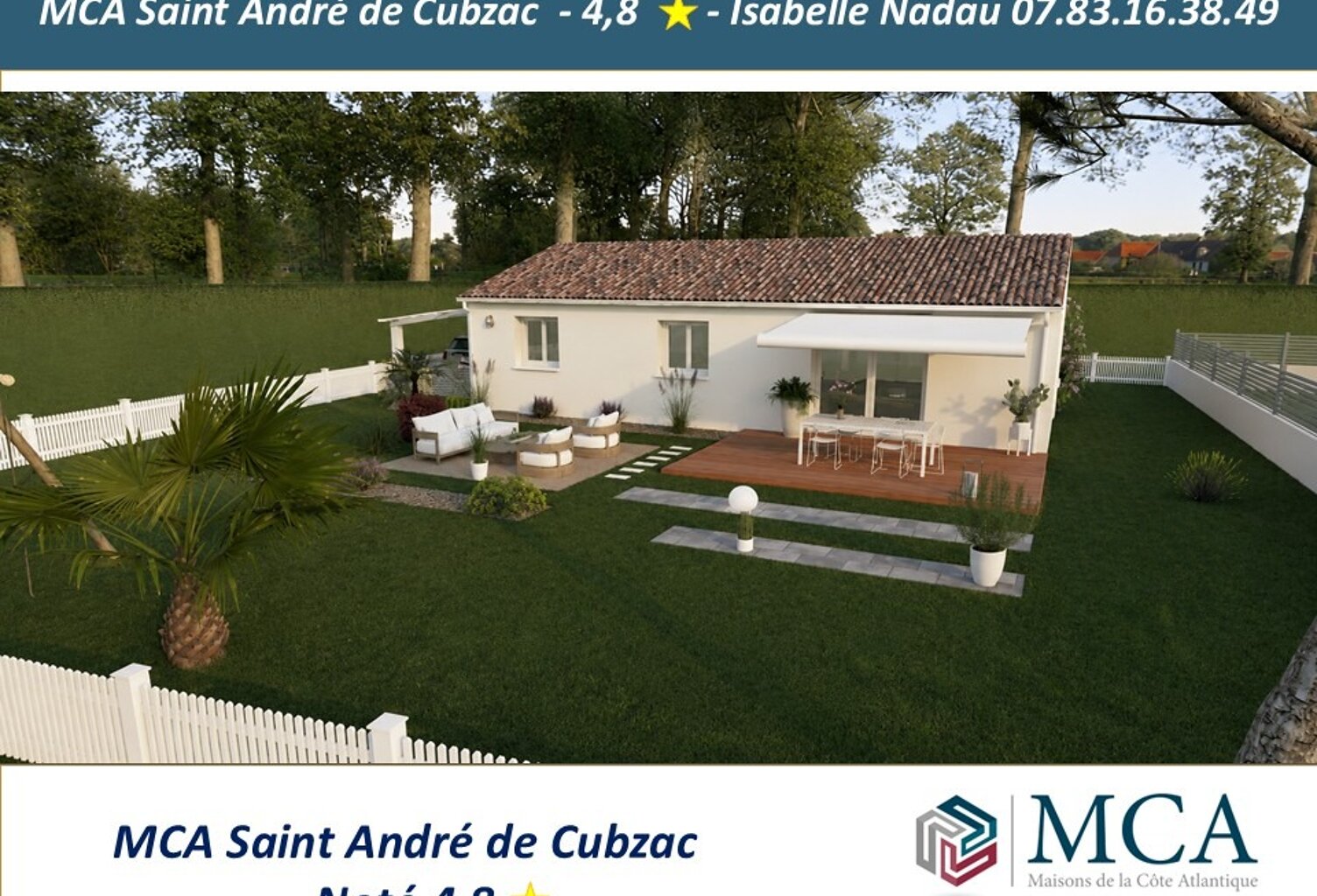 Maison à construire à Périssac (33240) — photo 1