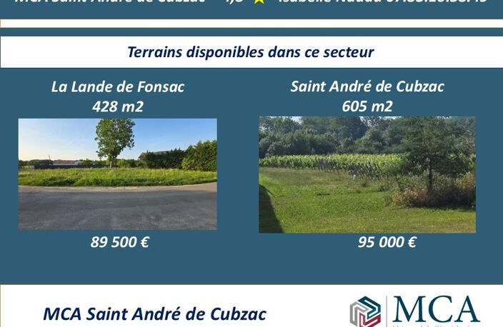 Terrain à bâtir à La Lande-de-Fronsac (33240) — photo 2