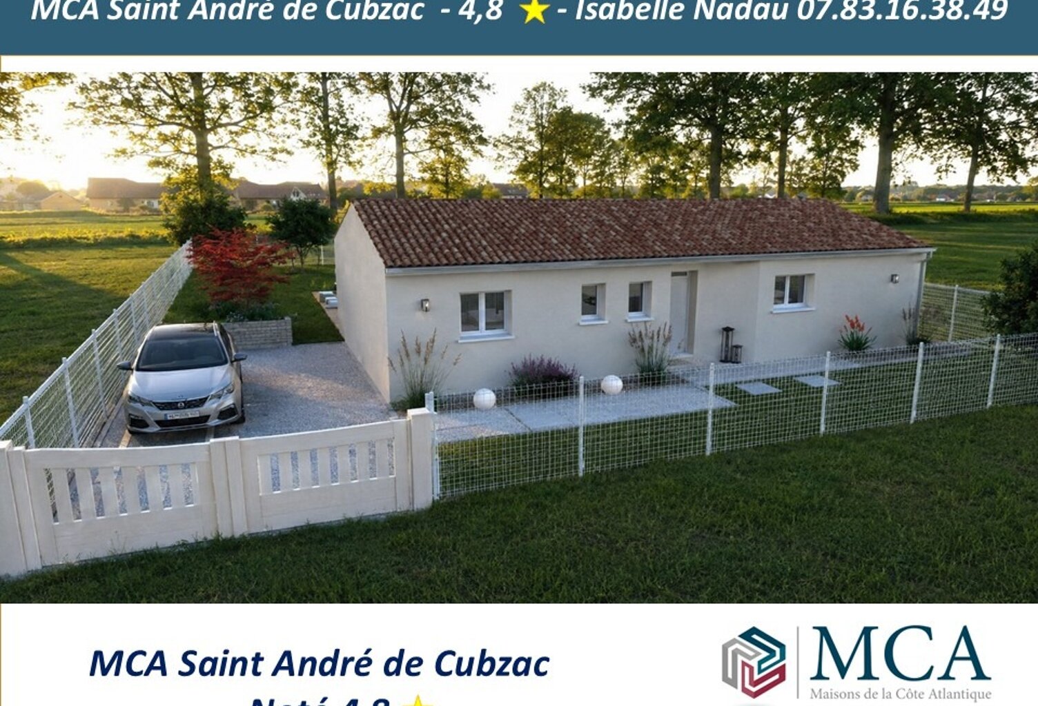 Maison à construire à La Lande-de-Fronsac (33240) — photo 1