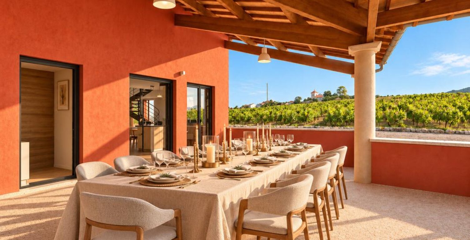 PROPRIÉTÉ AVEC DEUX MAISONS INDÉPENDANTES DE PLAIN-PIED, AU CŒUR DES VIGNES — photo 1