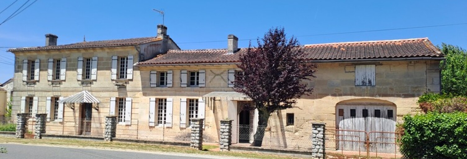 Maison 9 Pièces 196 m² à vendre à Val de Virvée (33240)