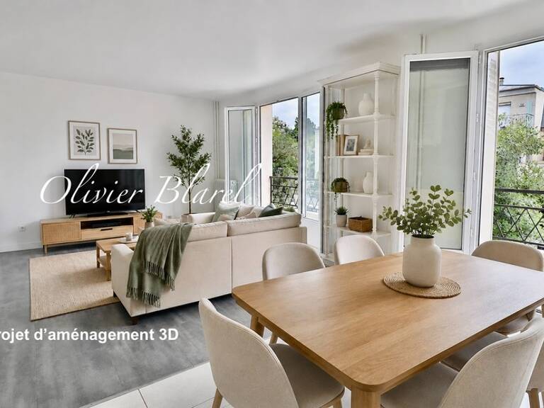 A vendre Le Plessis Robinson - 69m² rénové - 2 chambres - Balcon - Box - Gare 10mn — photo 1
