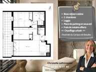 Appartement - Rennes - 3 pièces - 58.8 m2 + Parking + Loggia - Quartier Jeanne d'Arc — photo 2