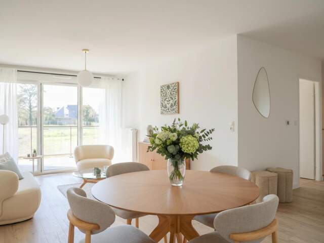 Appartement - Rennes - 3 pièces - 58.8 m2 + Parking + Loggia - Quartier Jeanne d'Arc — photo du bien