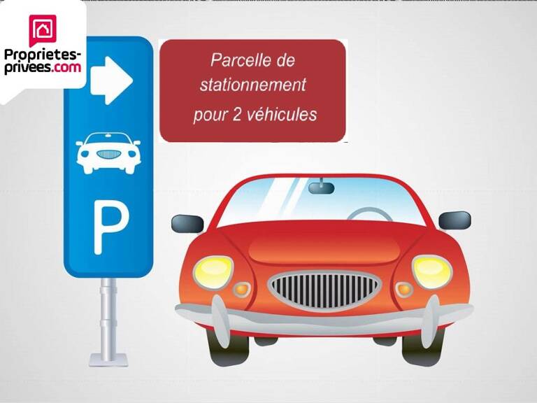 NONANCOURT  Parcelle Parking / 2 places de stationnement extérieur 33m2 16000 FAI — photo 1