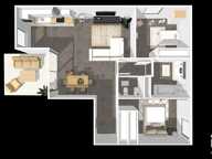 Vente Appartement 3 pièces — photo 3