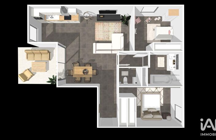 Vente Appartement 3 pièces — photo 3