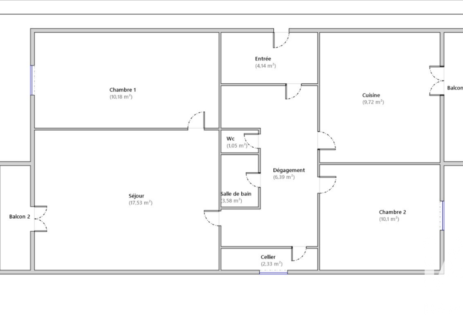 Vente Appartement 4 pièces — photo 1