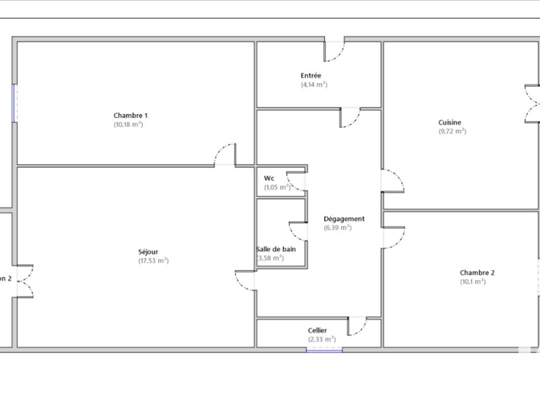 Vente Appartement 4 pièces — photo 1