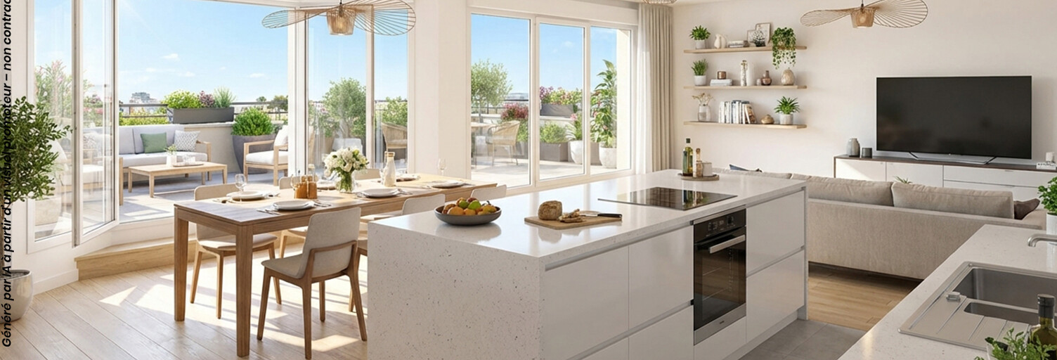 Appartement neuf T3 Pièce 66 à 73 m² à vendre à Ferney-Voltaire (01210)