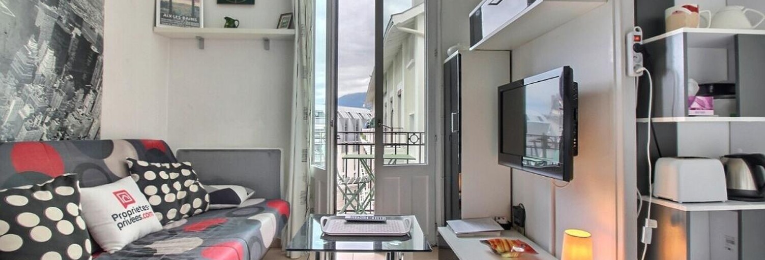 Appartement 2 Pièces 25 m² à vendre à Aix-les-Bains (73100)