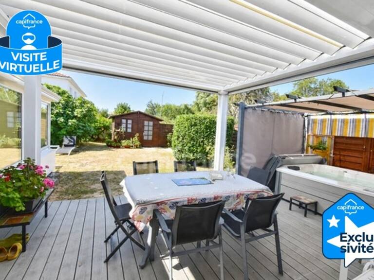 Vendée LA BARRE DE MONTS (85) Proche forêt , plage et NOIRMOUTIER Maison à Vendre en VIAGER OCCUPE 7 pièces 3 chambres, 1 bureau , véranda , garage terrain clos 515 m² — photo 1
