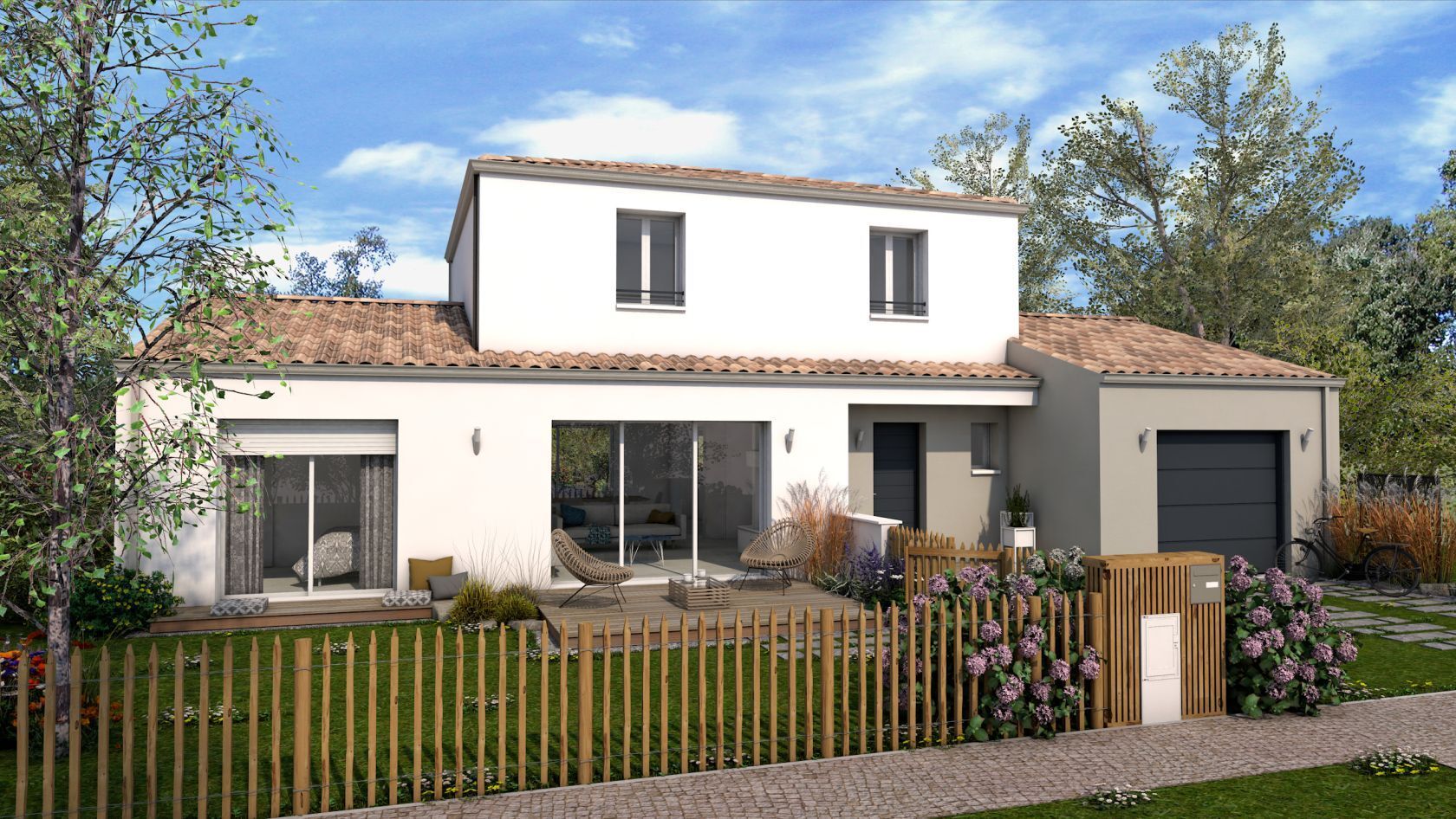 Maison 144.8 m² avec terrain à PONT-L'ABBE-D'ARNOULT