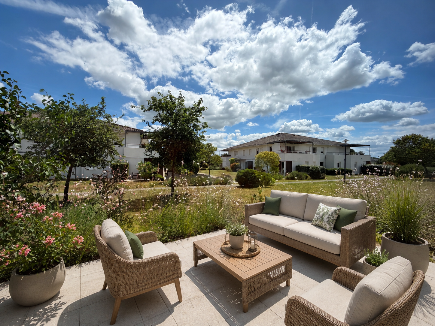 Appartement T3 avec Jardin - Saint-Loubès (33450)