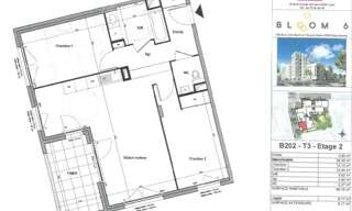 Appartement 3 Pièces 67 m² à louer à Villeurbanne (69100)