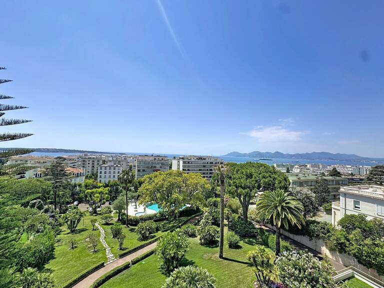 CANNES BASSE CALIFORNIE APPARTEMENT D'EXCEPTION 4 PIECES VUE MER — photo 1