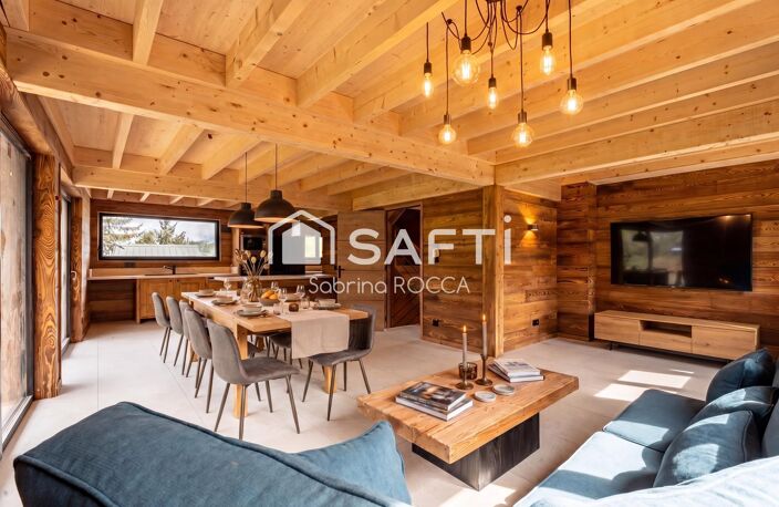 LA PLAGNE  CHALET INDIVIDUEL 193 m²  6 CHAMBRES  ESPACE BIEN-ÊTRE  SKIS AUX PIEDS  DOMAINE SKIABLE PARADISKI — photo 2