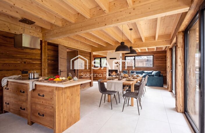 LA PLAGNE  CHALET INDIVIDUEL 193 m²  6 CHAMBRES  ESPACE BIEN-ÊTRE  SKIS AUX PIEDS  DOMAINE SKIABLE PARADISKI — photo 3