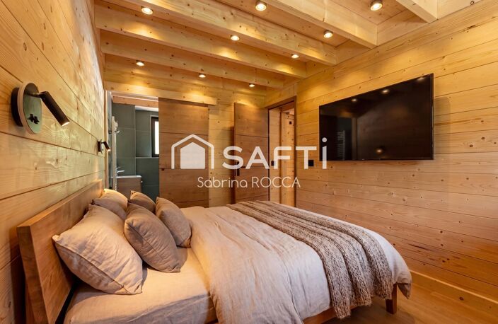 LA PLAGNE  CHALET INDIVIDUEL 193 m²  6 CHAMBRES  ESPACE BIEN-ÊTRE  SKIS AUX PIEDS  DOMAINE SKIABLE PARADISKI — photo 5