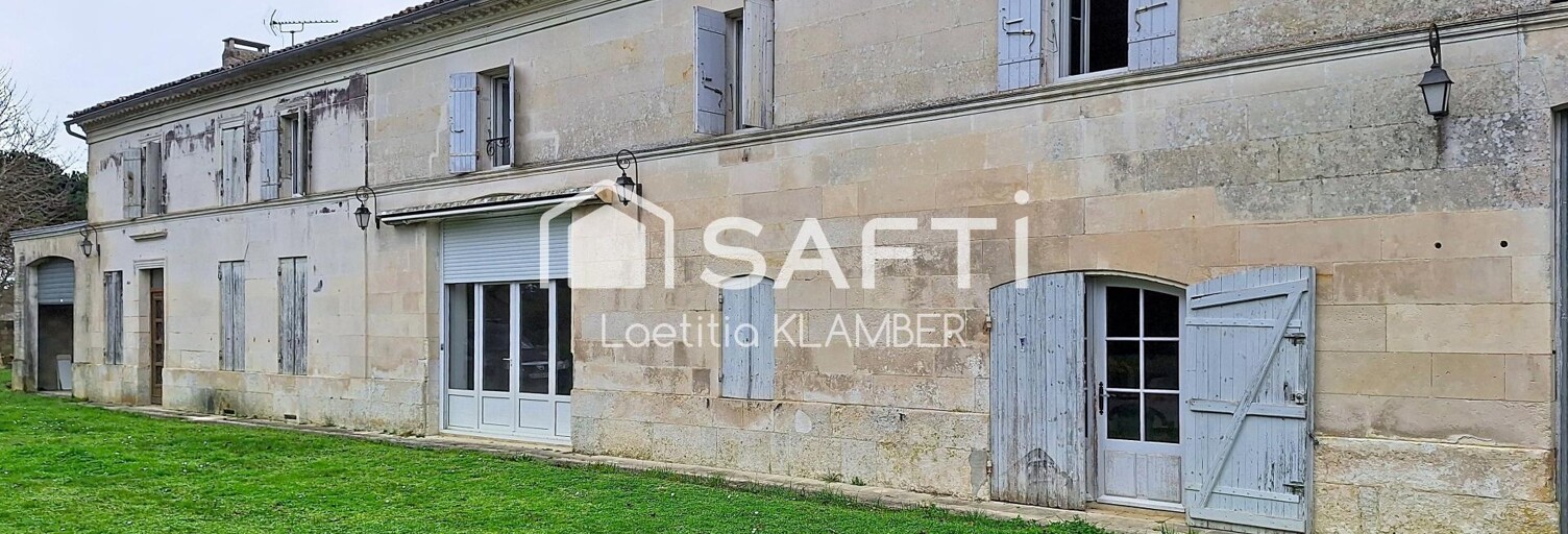 Maison 8 Pièces 318 m² à vendre à Saint-Léger (17800)
