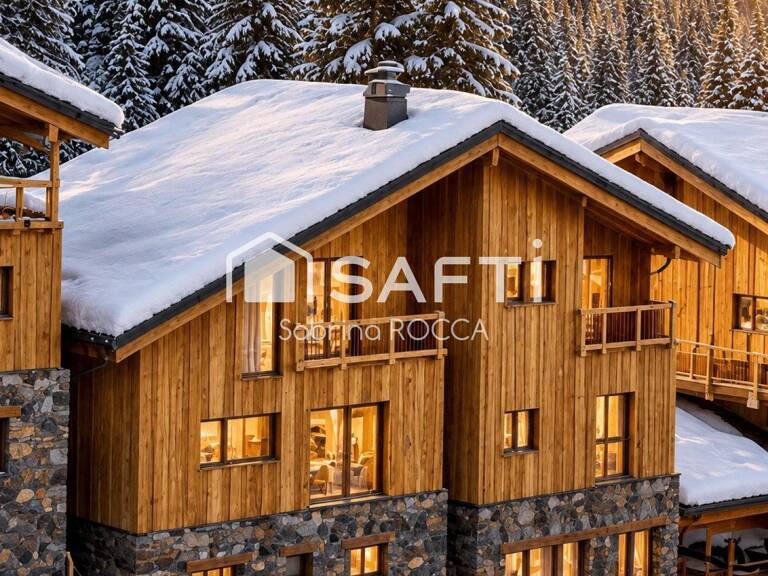 LA PLAGNE  CHALET INDIVIDUEL 142 m²  6 CHAMBRES  ESPACE BIEN-ÊTRE  SKIS AUX PIEDS  DOMAINE SKIABLE PARADISKI — photo 1