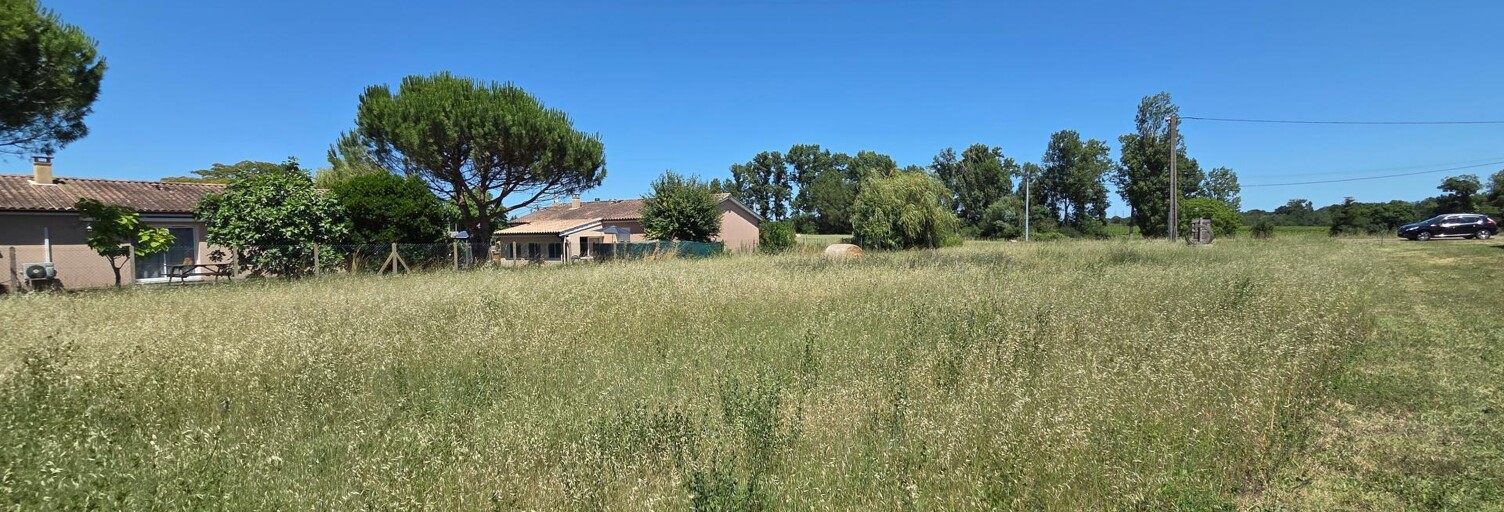 Terrain  1257 m² à vendre à Eyrans (33390)