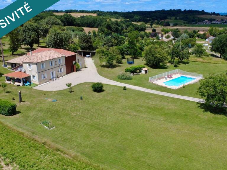 SAINT-ANTOINE (32340)  PROPRIÉTÉ EN PIERRE  1 HECTARE  PISCINE  280 M² DE DÉPENDANCES — photo 1