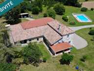 SAINT-ANTOINE (32340)  PROPRIÉTÉ EN PIERRE  1 HECTARE  PISCINE  280 M² DE DÉPENDANCES — photo 3