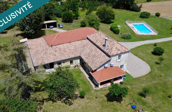 SAINT-ANTOINE (32340)  PROPRIÉTÉ EN PIERRE  1 HECTARE  PISCINE  280 M² DE DÉPENDANCES — photo 3