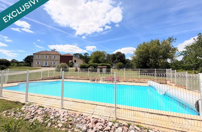 SAINT-ANTOINE (32340)  PROPRIÉTÉ EN PIERRE  1 HECTARE  PISCINE  280 M² DE DÉPENDANCES — photo 4