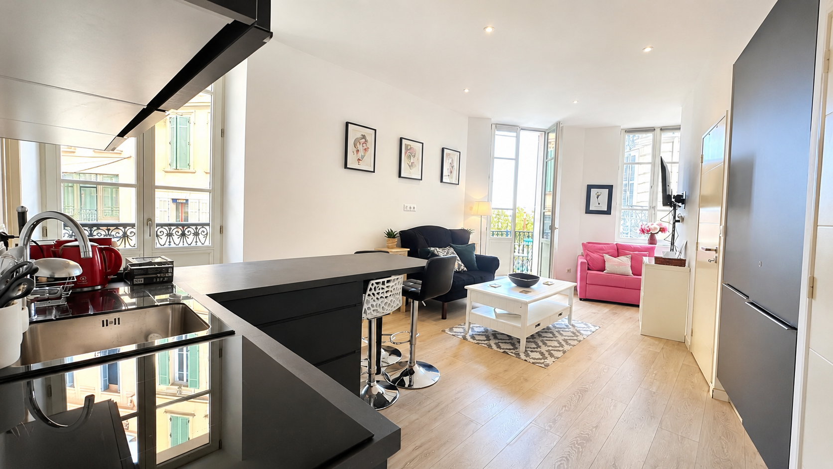 Appartement 3 pièces de 65 m² au cœur de Cannes – rue Meynadier
