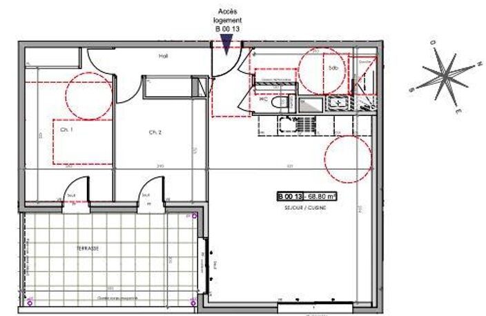 Vente Appartement 3 pièces — photo 2