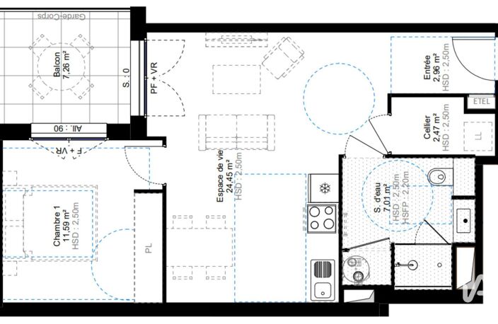 Vente Appartement 2 pièces — photo 4