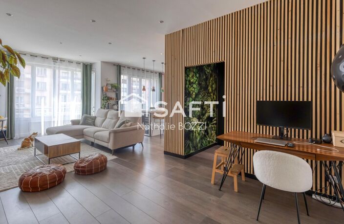 Grenoble  Grands Boulevards  Superbe T43 rénové de 84 m² au 5? étage avec ascenseur et balcons — photo 2