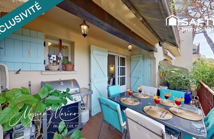 Les Issambres  2 pièces 40 m² avec terrasse plein sud, piscine, parking — photo 4