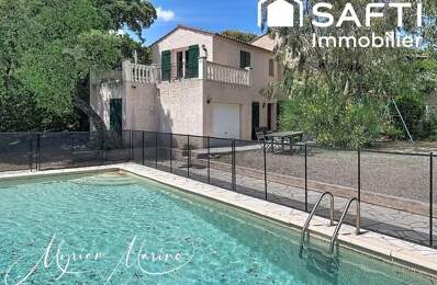 Saint-Aygulf  Maison provençale avec vue mer, piscine et plages à pied — photo du bien